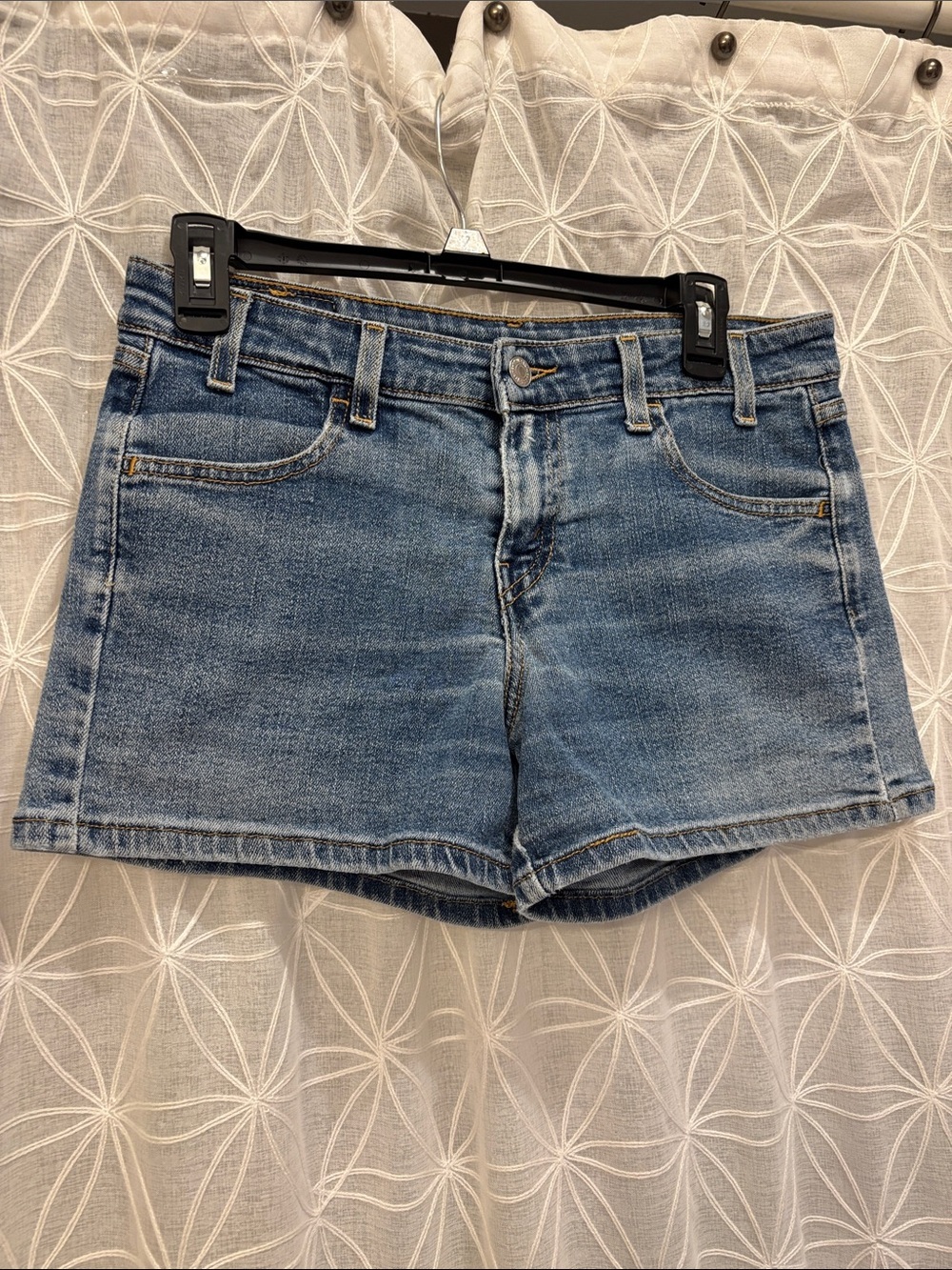 Levi's Women's Light Blue Denim Shorts